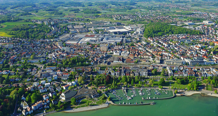 Luftaufnahme von Friedrichshafen 2