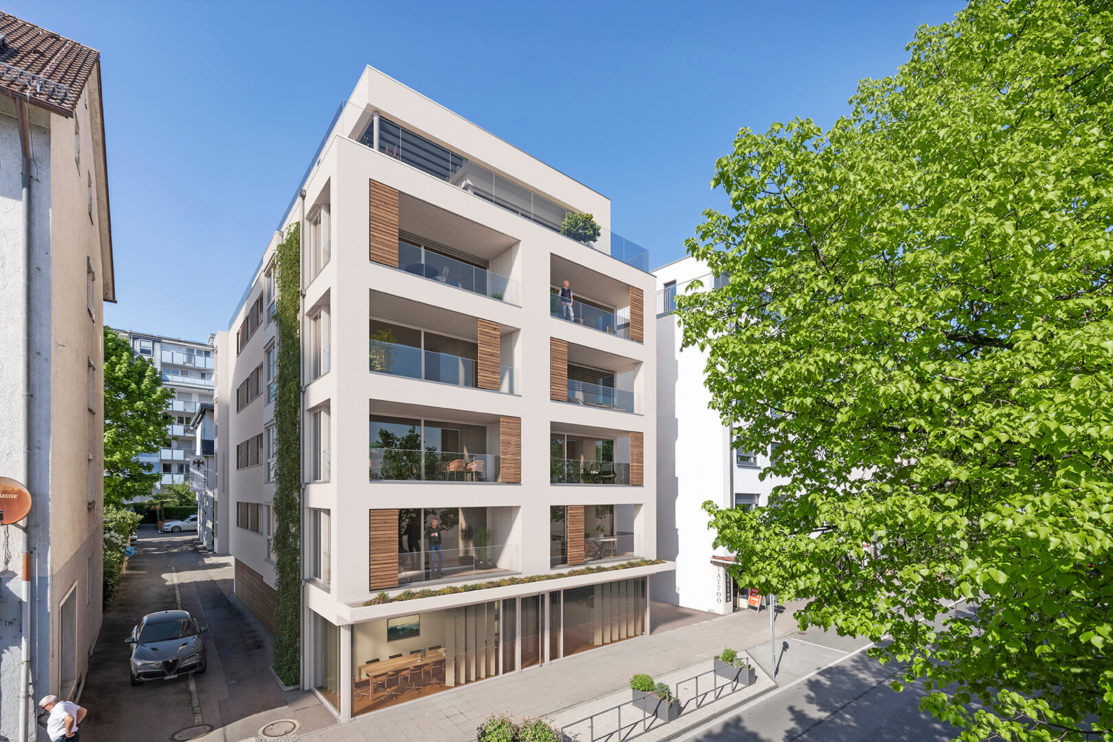 Bellevue carre Aussenansicht
