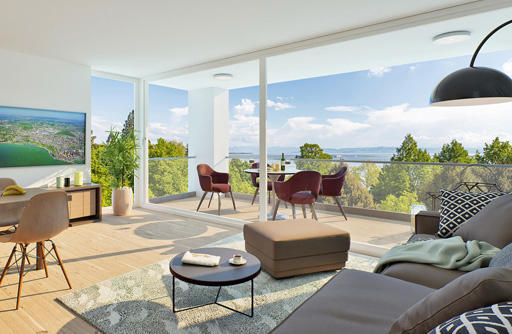 Galerie Bild 2 Bellevue carré W1.1 Ausblick